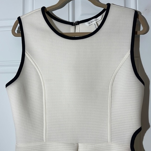 BCBGeneration White and Black Romper - Picture 6 of 16